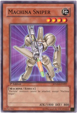 Card Gallery:Machina Sniper | Yu-Gi-Oh! Wiki | Fandom