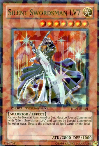 Card Errata:Silent Swordsman LV7 | Yu-Gi-Oh! Wiki | Fandom