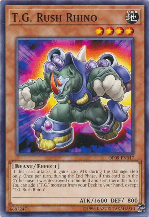 T G Rush Rhino Yu Gi Oh Wiki Fandom