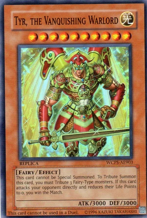 Tyr, the Vanquishing Warlord | Yu-Gi-Oh!+BreezeWiki