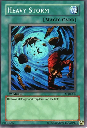 Card Errata:Heavy Storm | Yu-Gi-Oh! Wiki | Fandom