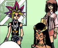 Ishizu meets Dark Yugi and Anzu