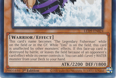 Set Deck Pescador Lendário / Legendary Fisherman Yugioh