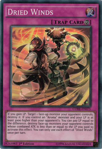 Dried Winds, Yu-Gi-Oh! Wiki