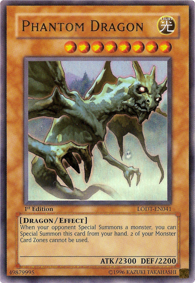 遊戯王 英語版 Phantom Dragon (LODT-EN041) - Light of