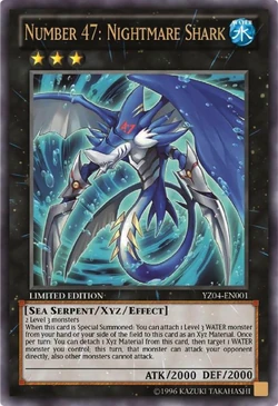 Card Gallery:Number 47: Nightmare Shark | Yu-Gi-Oh! Wiki | Fandom