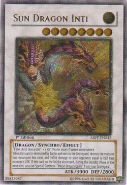 Card Gallery:Sun Dragon Inti | Yu-Gi-Oh! Wiki | Fandom