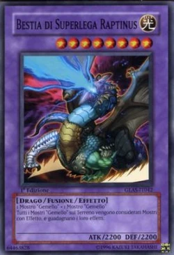 Carte Yu-Gi-Oh! - Épée Supermagique de Raptinus [TOCH-FR017