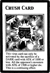 Crush Card (manga) | Yu-Gi-Oh! Wiki | Fandom Crush Card (manga) | Yu-Gi-Oh! Wiki | Fandom