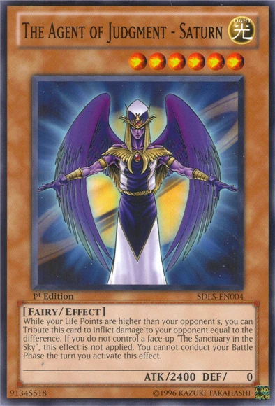 Card Errata:The Agent of Judgment - Saturn | Yu-Gi-Oh! Wiki | Fandom