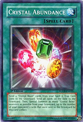 Card Errata Crystal Abundance Yu Gi Oh Wiki Fandom