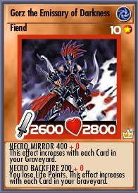 Yu-Gi-Oh Gold Series 5 Single Gorz the Emissary of Darkness Ghost Rare - NEAR MINT (NM) | DA Card World