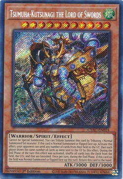 Card Gallery:Tsumuha-Kutsunagi the Lord of Swords | Yu-Gi-Oh! Wiki