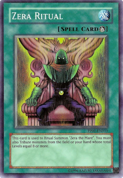 yugioh zera cards Zera Ritual PP01-EN010 Yu-Gi-Oh! Card
