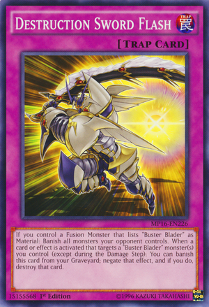 Buster Blader, the Dragon Destroyer Swordsman : YuGiOh Card Prices