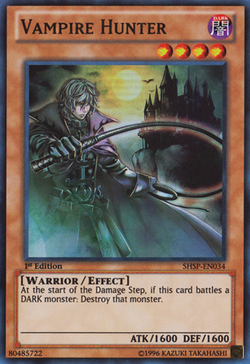 Vampire Hunter (character), Yu-Gi-Oh! Wiki