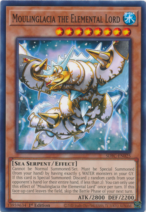 Moulinglacia the Elemental Lord | Yu-Gi-Oh! Wiki | Fandom