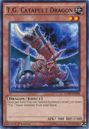 T.G. Catapult Dragon | Yu-Gi-Oh! Wiki | Fandom