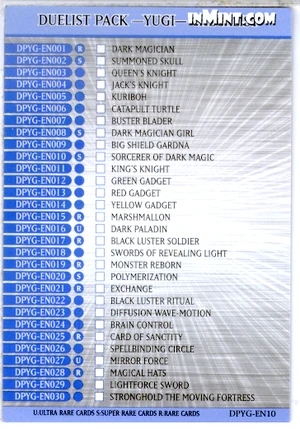 YuGiOh Carta Buster Blader - Duelist Pack Yugi DPYG-EN007 - Rara Comune