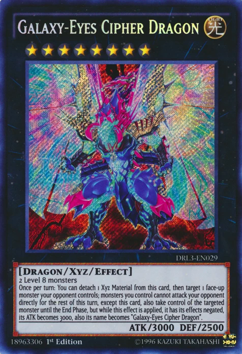 Yugioh! Galaxy-eyes Cipher Blade Dragon Gftp-en059 Ultra 1st | Meses sin interés