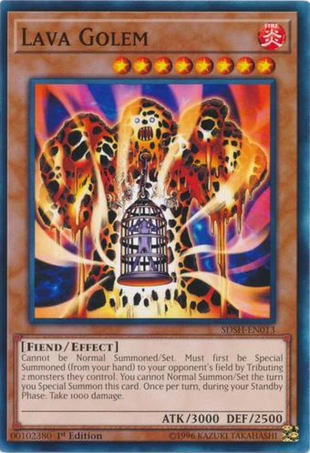 遊戯王　レリーフ　ARS7 ラヴァゴーレム Card Errata:Lava Golem | Yu-Gi-Oh! Wiki | Fandom