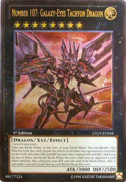 Number 107: Galaxy-Eyes Tachyon Dragon - Yugioh | TrollAndToad