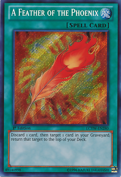 Card Gallery:A Feather of the Phoenix | Yu-Gi-Oh! Wiki | Fandom