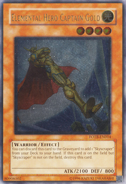 Card Gallery:Elemental HERO Captain Gold | Yu-Gi-Oh! Wiki | Fandom