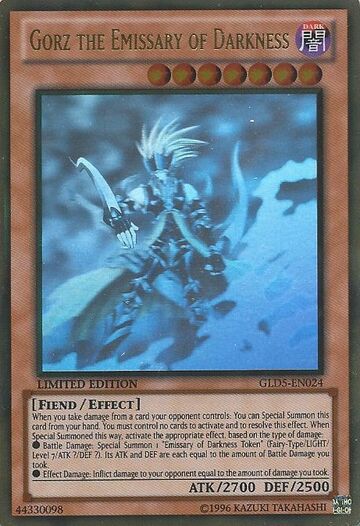 ghost rare yu gi oh cards GorztheEmissaryofDarkness-GLD5-EN-GGR-LE