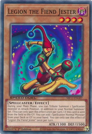 Legion the Fiend Jester | Yu-Gi-Oh! Wiki | Fandom
