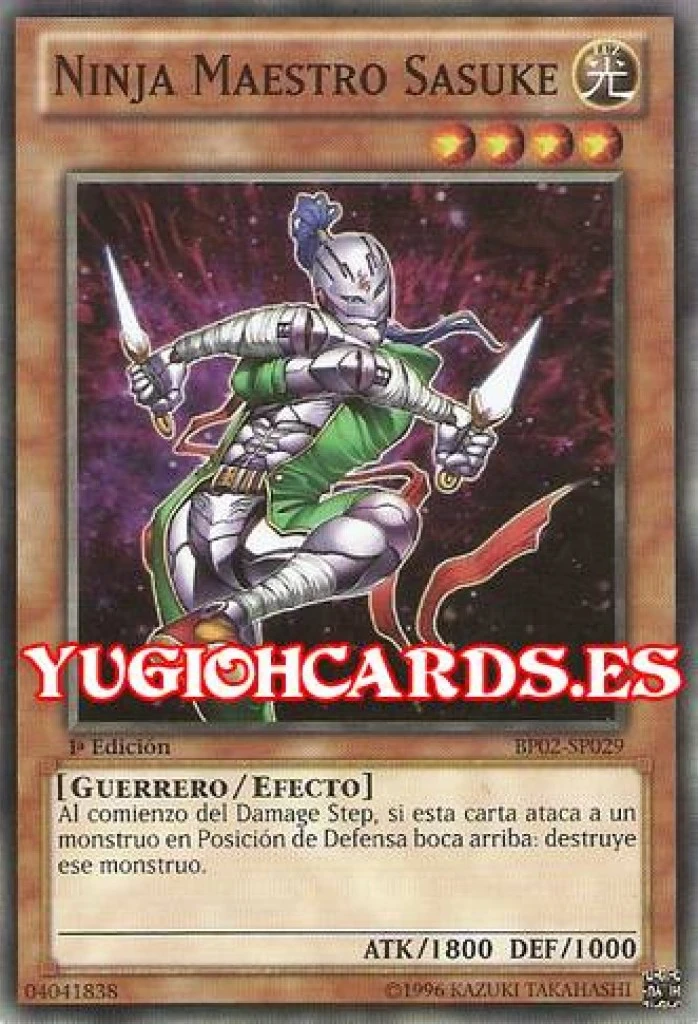 Card Errata:Ninja Grandmaster Sasuke | Yu-Gi-Oh! Wiki | Fandom