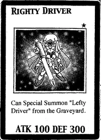 Righty Driver (manga) | Yu-Gi-Oh! Wiki | Fandom