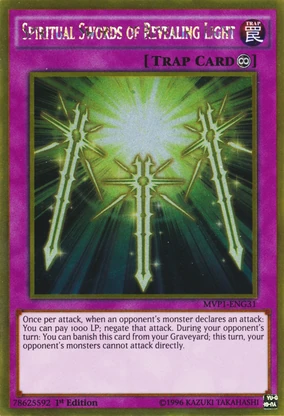 Spiritual Swords of Revealing Light | Yu-Gi-Oh! Wiki | Fandom