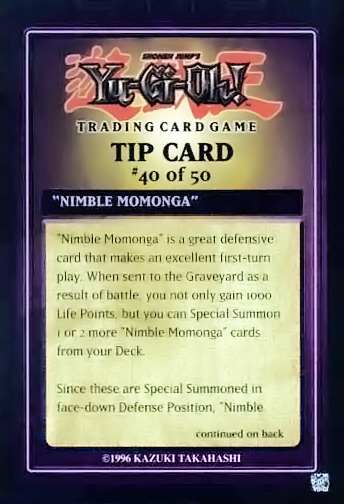 Common Unlimited Edition Moderately Played TP4-014 YuGiOh Nimble Momonga 