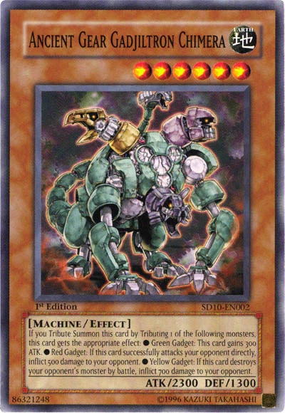 Card Errata:Ancient Gear Gadjiltron Chimera | Yu-Gi-Oh! Wiki | Fandom