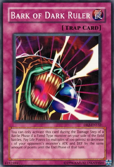 Card Errata Bark Of Dark Ruler Yu Gi Oh Wiki Fandom