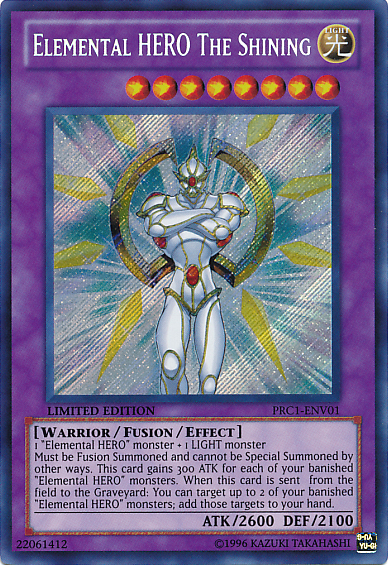 Elemental Hero The Shining Yu Gi Oh Wiki Fandom