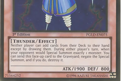 Prevents adding cards from Deck to hand | Yu-Gi-Oh! Wiki | Fandom