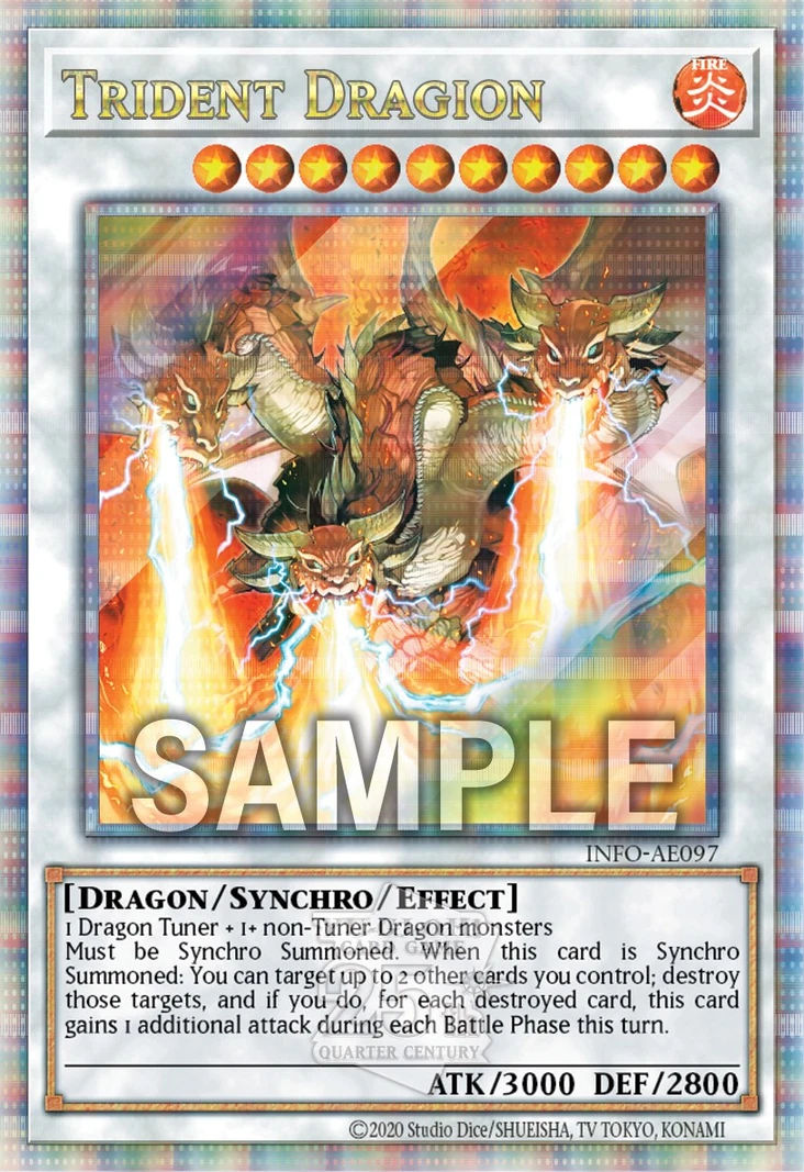 Card Errata:Trident Dragion | Yu-Gi-Oh! Wiki | Fandom