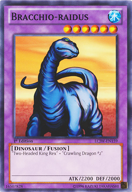 yugioh dinosaur fusion monsters