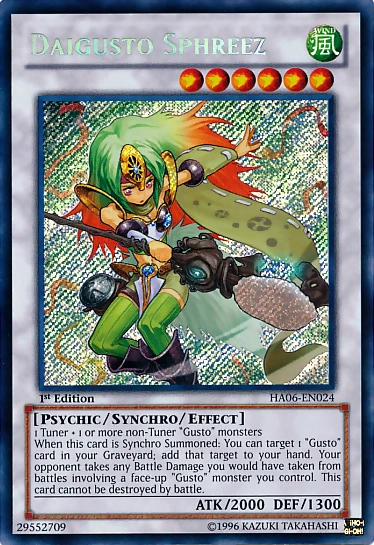 Yu-Gi-Oh! Daigusto Sphreez - HA06-IT024 - Arsenale Nascosto 6 - 1st Edition - Segreta