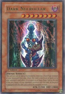 Card Errata:Dark Necrofear | Yu-Gi-Oh! Wiki | Fandom