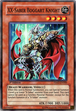 Card Gallery:XX-Saber Boggart Knight | Yu-Gi-Oh! Wiki | Fandom