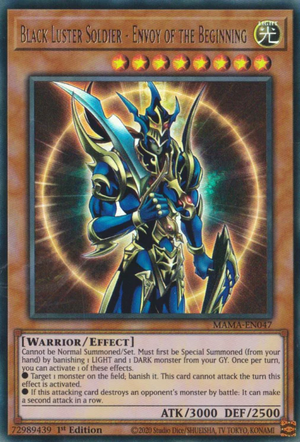 Black Luster Soldier - Envoy of the Beginning | Yu-Gi-Oh