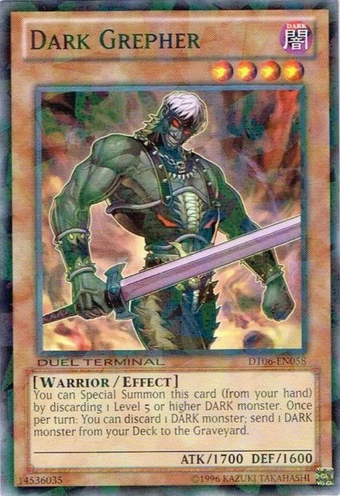 Card Errata:Dark Grepher | Yu-Gi-Oh! Wiki | Fandom
