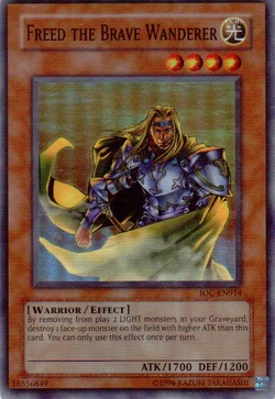 Card Gallery:Freed the Brave Wanderer | Yu-Gi-Oh! Wiki | Fandom