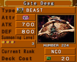 Card Gallery:Gate Deeg | Yu-Gi-Oh! Wiki | Fandom