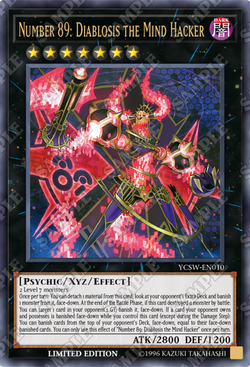 YuGiOh Number 89: Diablosis The Mind Hacker BROL-EN073 1st Edition