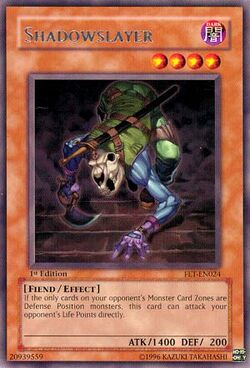 Card Gallery:Shadowslayer | Yu-Gi-Oh! Wiki | Fandom