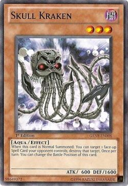Here Comes The Kraken サイン入り　激レア Card Gallery:Skull Kraken | Yu-Gi-Oh! Wiki | Fandom